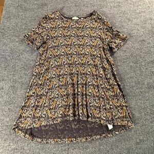 FatFace‎ Women's Patterned Short Sleeve Top Size UK 8 / US 4 #666